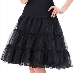 Grace Karin black petticoat Size Medium